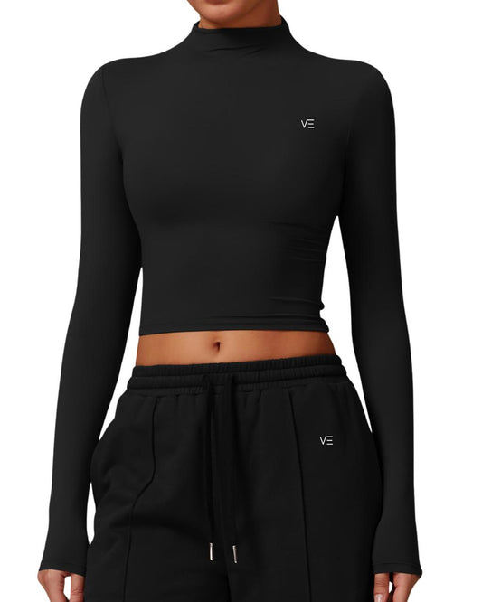 Black Active Top